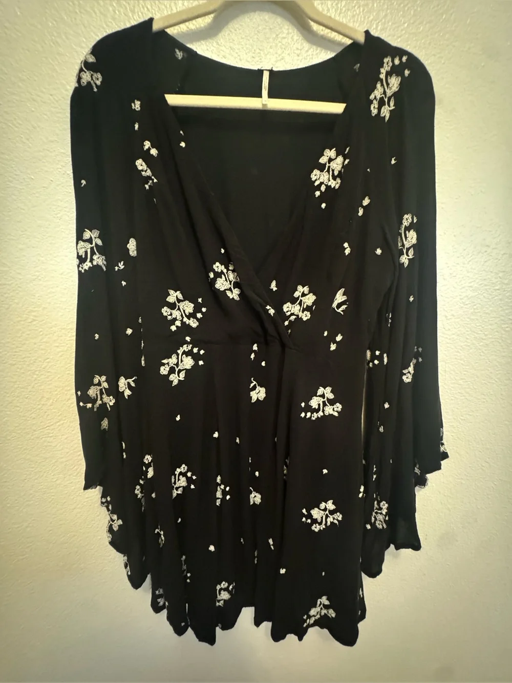 Free People jasmine embroidered Mini dress